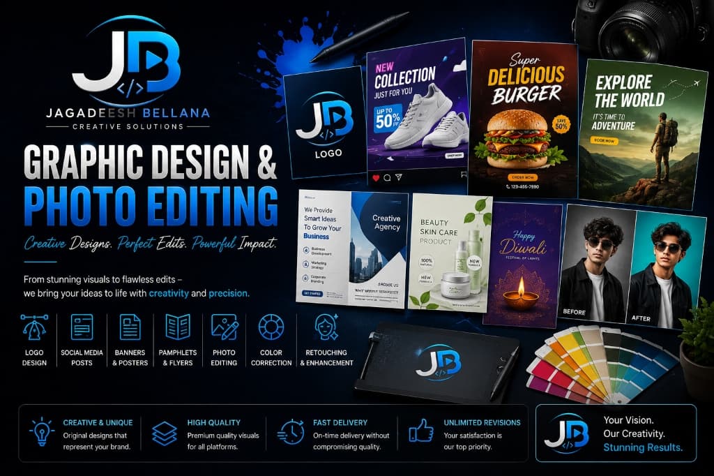 Graphic Design & Photo Editing